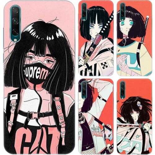 Hot Girl Vinne Art Silicone Phone Case for Huawei Honor 20 20i 20E 20S 10i 9X 8S 8X 8C 8A 8 Lite 7S 7A Pro Russia Version Cover