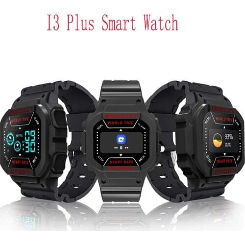 I3 Plus Smart Watch Men Blood Pressure Smartwatch Sport Tracker Pedometer Waterproof Smart Watches For Android IOS Smartwatch
