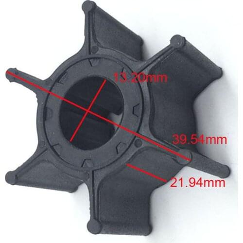 Water Pump Impeller Repair for Yamaha 9.9hp & 15 hp 4-Stroke Outboard Motor Replaces 682-44352-01