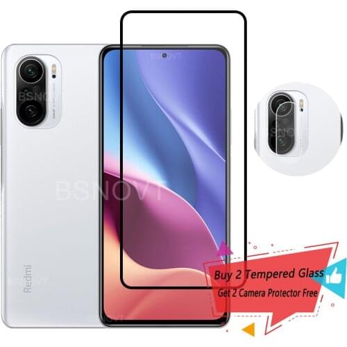 2PCS Glass For Xiaomi Redmi K40 Screen Protector Tempered Glass For Redmi K40 Glass For Redmi K40 K40 Pro Plus K40Pro+ 6.67 inch