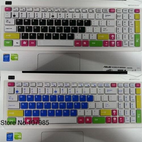 15 17 inch Notebook keyboard Cover Silicone Protective Keyboard Covers For Asus ZX50J FX50JK W519L Y581C X550V R557l