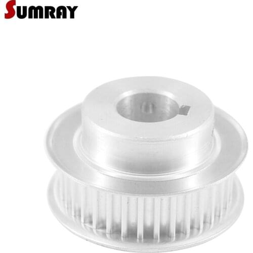 SUMRAY 5M 35T Timing Keaway Pulley 10/12/14/15/19/20mm bore 3/4/5/6mm keyway diameter 16/21mm width Toothed Pulley Wheel