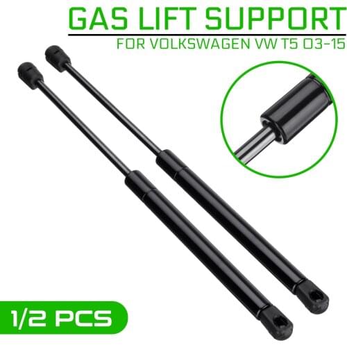 1PC/2PCS Car Front Bonnet Hood Support Gas Strut Bar 7E0823359 For Volkswagen T5 Transporter Caravelle 2003-2015 Car Support Rob