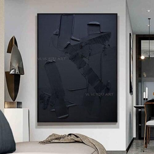 100% Fashionable And Simple Nordic Modern Living Room Decoration Artistic Conception Studio Oil Hotel Designer Muraral Painting