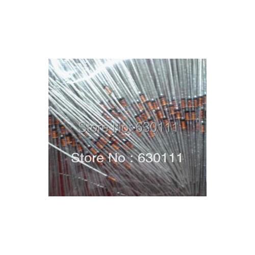 250pcs 1N4733 1N4733A Zener Diode 1W 5.1V