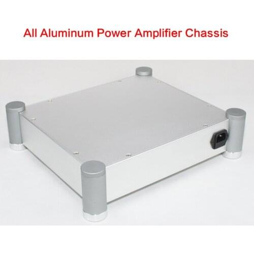 280*320*90MM DIY All-aluminum Power Amplifier Chassis WA82 Tube Amplifier Preamp Case Power Supply Shell Audio Box Multi-purpose