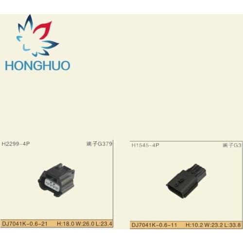 4 Pin 7282-8853-30 7283-8853-30 Female Male Waterproof Auto Plug MAP Sensor Mass Air Flow Socket For Nissan DJ7041K-0.6-11/21
