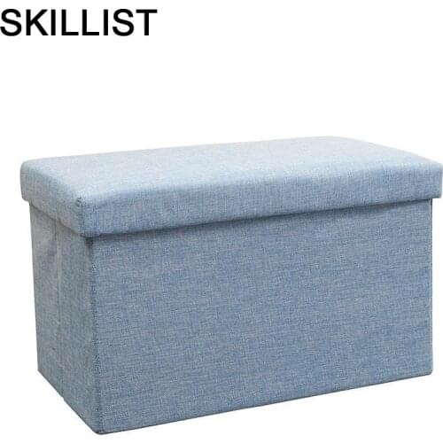 Pouffe Bancos Madeira Living Room Puf Ladder Escalera De Aluminio Store Pouf Change Shoes Kids Furniture Taburete Storage Chair