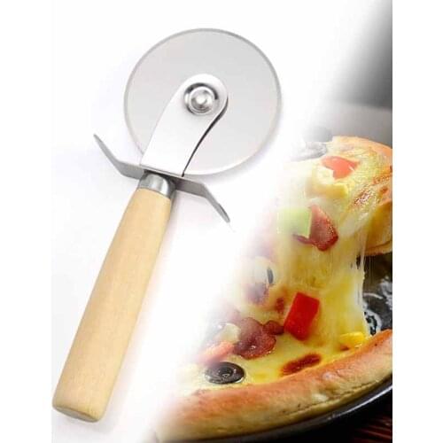 Tainless Steel Pizza Cutter Pizza Round Knife Cake Cookies Bread Knife Hob Pies Round Pastry Tools Kitchen Baking Accessories