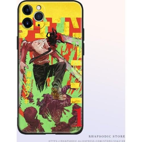 Chainsaw Man Volume Covers Soft Silicone TPU Phone Case Cover Shell For IPhone SE 6 6s 7 8 Plus X XR XS 11 12 Mini Pro Max