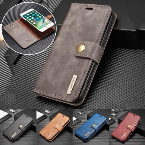Cowhide Flip Leather Case For iPhone 5 7 8 Plus 12 11 Pro Max 12 Mini XR XS X SE 2020 Magnetic Phone Coque Etui Hoesje Cover
