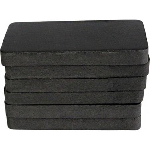 6PCS 20x10x2CM EVA Treadmill Mat Sound Insulation Cushion Exercise Equipment Mat With High Density Rubber