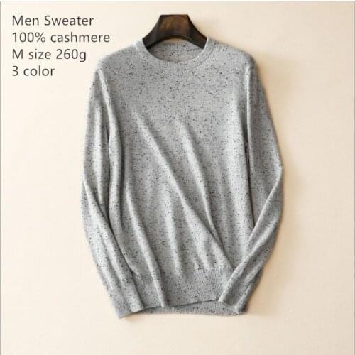 Naizaiga 100% cashmere Electronic yarn men solid winter warm full pullovers sweater , BYD25