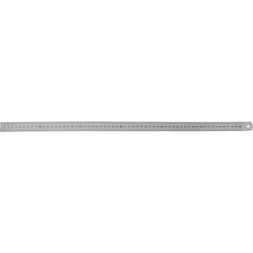 Stainless Steel Double Side Measuring Straight Edge Ruler 60cm Silver