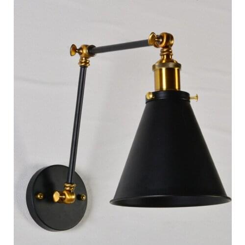 Nordice industrial decor crystal aisle dining room living room luminaria de parede bedroom lamp