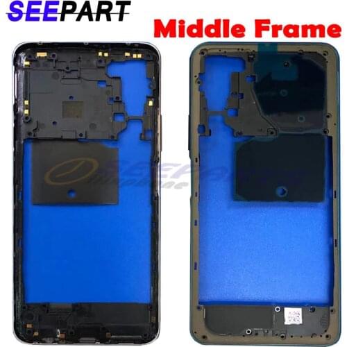 NEW Original For Huawei Honor 10X Lite Middle Frame Plate Housing Bezel LCD Support Mid Faceplate Bezel For Honor 10X Lite Middl