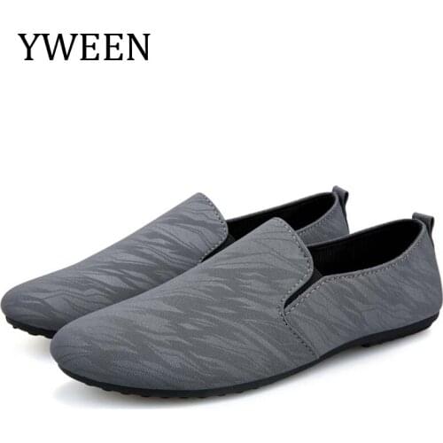 Spring New mens casual loafers shoes breathable light fabric fashion Shoes Men black gray blue flat with cheap shoes