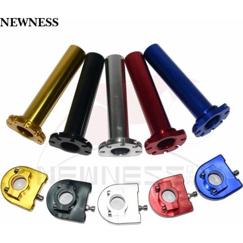 7/8 "Inch 22mm Universal CNC Aluminum Accelerator Throttle Twist Grips Handlebars For Motorcycle Moped Scooter Bike