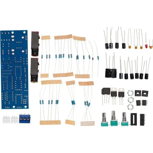 Pt2399 Ne5532 Karaoke Board Microphone Amplifier Board Preamplifier Reverberation Echo Sound