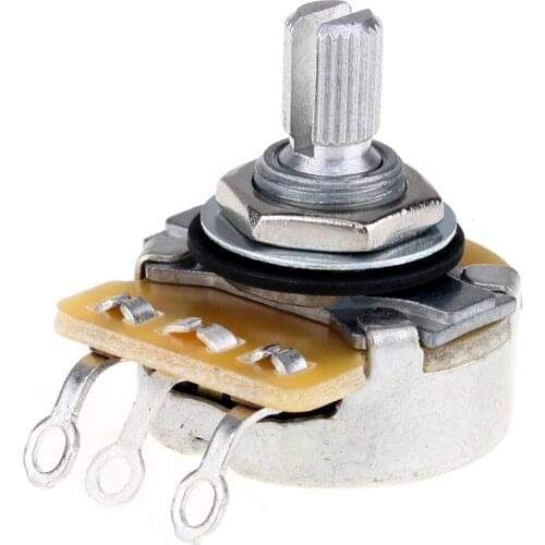 CTS 450 Series A500K Split Shaft Pot Audio Potentiometer for Electric Guitar Bass, 10% Tolerance