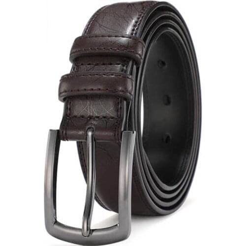 Men High Quality Genuine Leather Belt Luxury Designer Belts Men Cowskin Fashion Strap Male Jeans for Man Cowboy Jeans