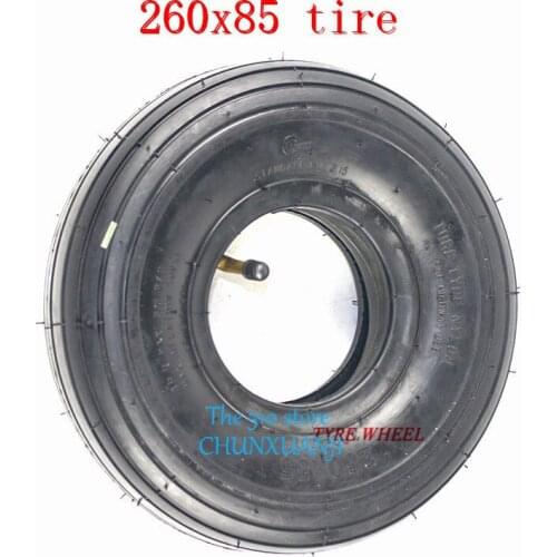260x85 tire and inner tube 3.00-4 (10"x3", 260*85) Knobby Scooter, ATV and Go Kart Tire and Tube motor tire good quality