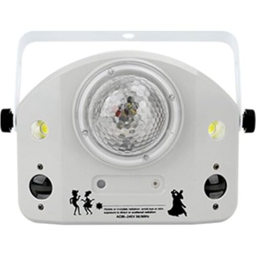 LED Water Wave Gobo Strobe Laser Effects Light with DMX Remote Control DJ Disco Party Nightclub Wedding Show Stage Lighting