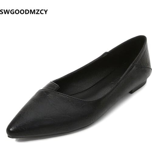 Slip on Shoes for Women Black Flats Shoes Women Designer Fashion Boat Shoes Women Office 2021 Zapatos De Mujer Chaussure Femme