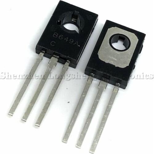 50PCS/LOT New 2SB649A B649A TO-126 Transistor Power Amplifier PNP 1.5A160V