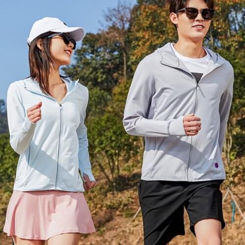 Spring Womens Sun Protected Jackets UPF50+ Anti-UV Hooded Thin Coat Mens Fishing Bikers Blouser Camping Silk Knitted Tops