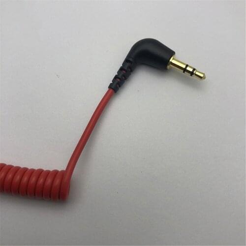 TRS to TRRS Adapter Connect Cable Microphone Wire for RODE sc7 VIDEOMIC GO VIDEOMICRO Recording on Long Service Life