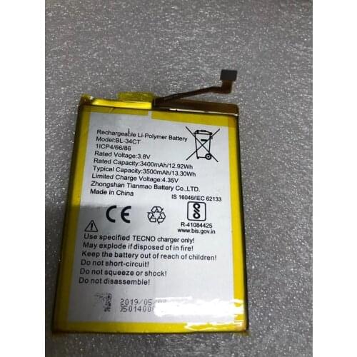 TECNO BL-34CT 3500mah Battery