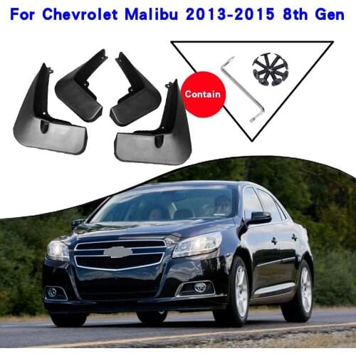 Car Fender Accessories For Chevrolet Malibu 2015 2014 2013 Mudguards Splash Guards Fender Mudflaps Car Fender Mud Flaps