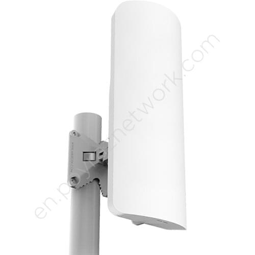 MANTBox 2 12s 2.4GHz 120 degree 12dBi dual polarization sector Integrated antenna, 64MB RAM, Gigabit Ethernet, PSU and PoE