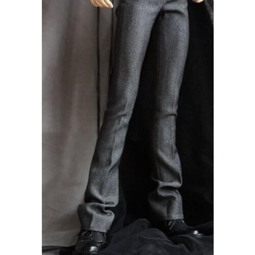 BJD DOLL Dark Grey Business Pants Suit Trousers Outfits Clothing For Male 1/4 17" 1/3 SD17 70cm24" Tall SD MSD DK DZ AOD