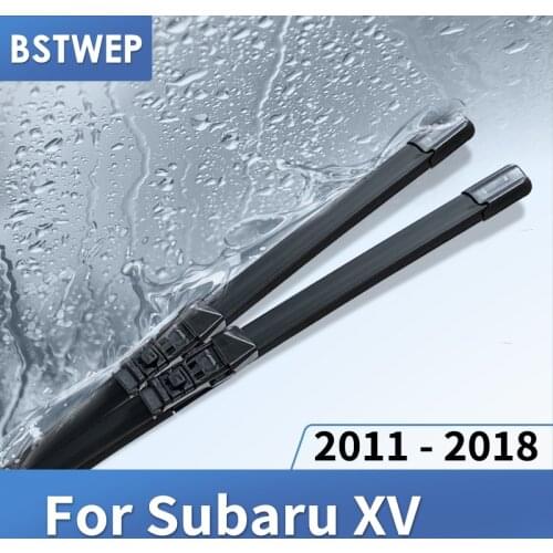 BSTWEP Hybrid Wiper Blades for Subaru XV Fit Hook Arms / push button arms 2011 2012 2013 2014 2015 2016 2017 2018