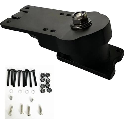 2021 New Arrival Surf Skate trucks magnesium alloy 7-inch land surfboard skateboard bracket base black C7 bridge spring bracket