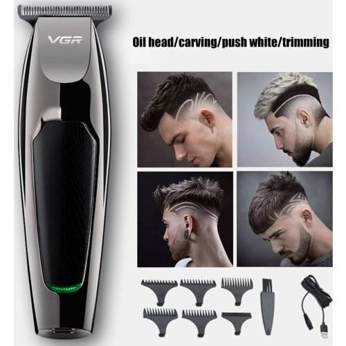 Hair Clipper Retro Oil Head Electric Face Hair Trimmer Pro Beard Cutter