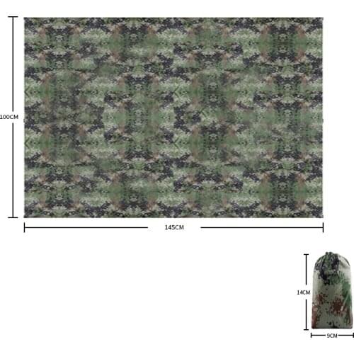 Mini Outdoor Camouflage Green Sky Ultralight Tarp Canopy Tent Outdoor