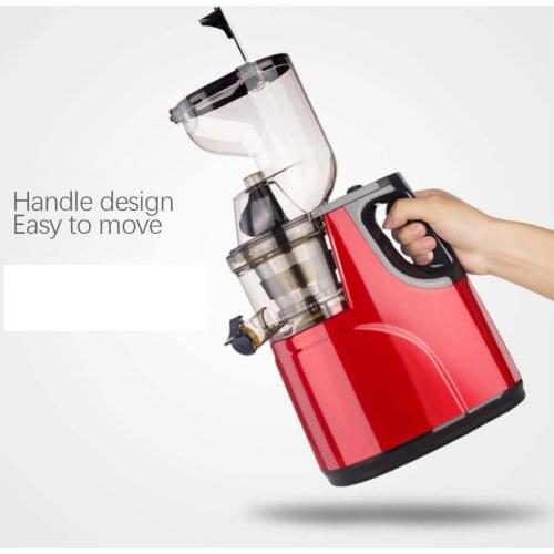 Low speed Large diameter Feeding Chute can put Whole Apple orange Slow Juicer Fruit Vegetable Juice Extractor Squeezer machine