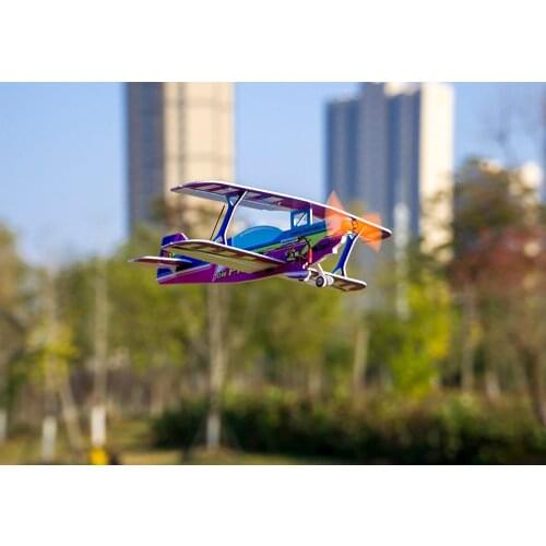 New Micro Indoor PP Foam Sport 3D Biplane 450mm Wingspan Pitts Lightest RC Plane Model RC MODEL HOBBY TOY HOT SELL PLANE