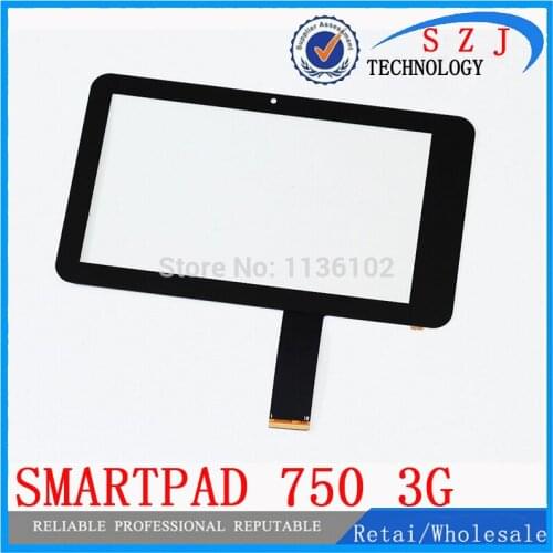 New 7" inch Mediacom Smartpad 750 S2 3G tablet capacitive touchscreen panel digitizer glass Free Shipping