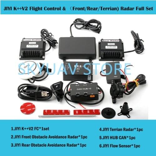Original JIYI K++flight control Dual CPU optional obstacle avoidance radar Special agricultural drone