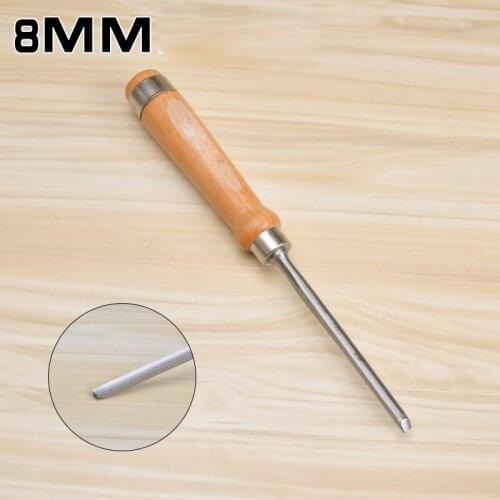Semicircular Chisel Wood Curved Chisel Round Hole Wooden Handle Special-shaped Chisel Set Manual Woodworking Tools