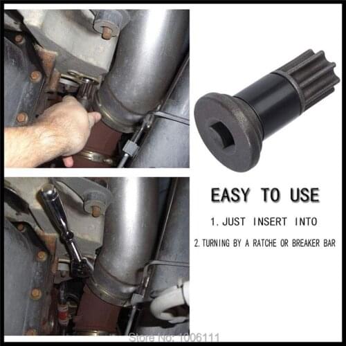 Engine Gear Barring Wrench Tool For Cummins For 5.9 6.7 B C Series Flywheel Diesel Car Auto Accessories