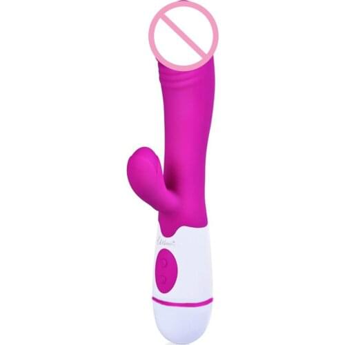 Vibrating G Spot Rabbit Vibrator Upgraded Silicone 10 Speed Vibrations Clitoris Stimulation Sex Toys for Women