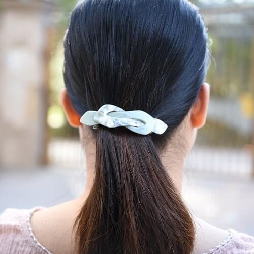 Women head wear simple cute hair clips vintage hair barrettes bow hair accessories for women