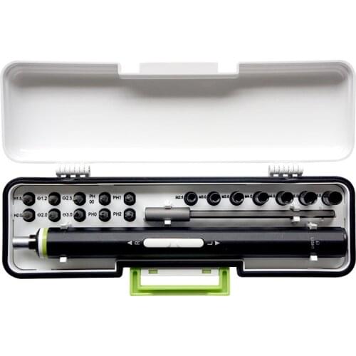 19 In 1 Electric Screwdriver High Torque Screwdriver Set Large Capacity Power Screwdrivers Precision Power Tools