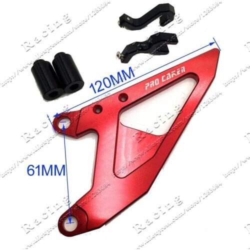 CRF 250R 2010-2016 CNC Billet Aluminum alloy Front Chain Sprocket Engine Red Cover Motorcycle Motocross Dirt Pit bike