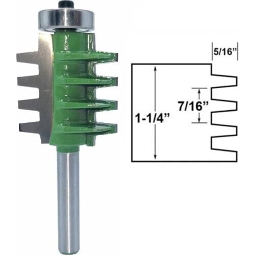 8mm Shank Router Bits Finger Joint Glue Milling Cutter for Wood Tenon Woodwork Cone Tenon Milling Tenoning Machine Tools MC02003